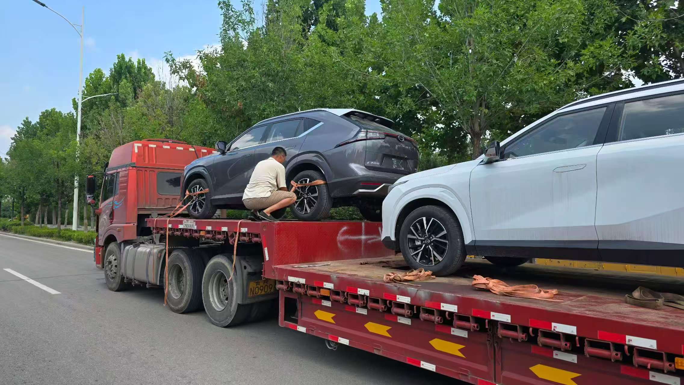 3 GAC GS4 SUVs Delivered to Nigeria