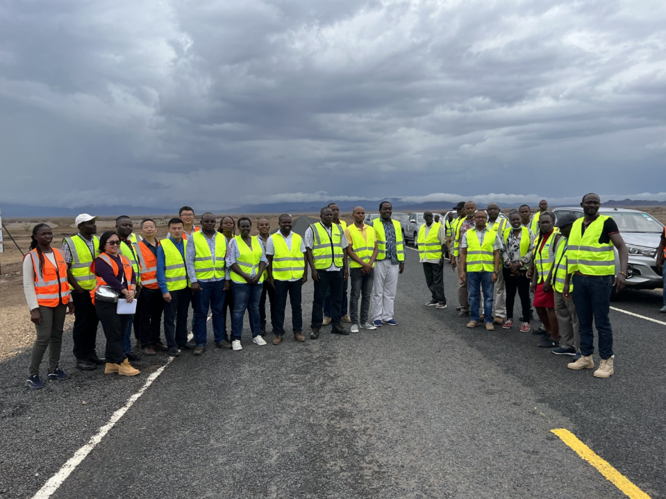 Engineering vehicles exported to Africa