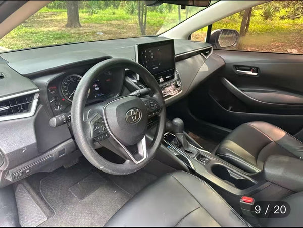 The used Toyota Corolla Hybrid was produced in China in 2021 and has traveled 48,000 kilometers.