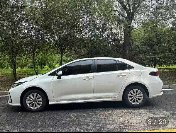 The used Toyota Corolla Hybrid was produced in China in 2021 and has traveled 48,000 kilometers.