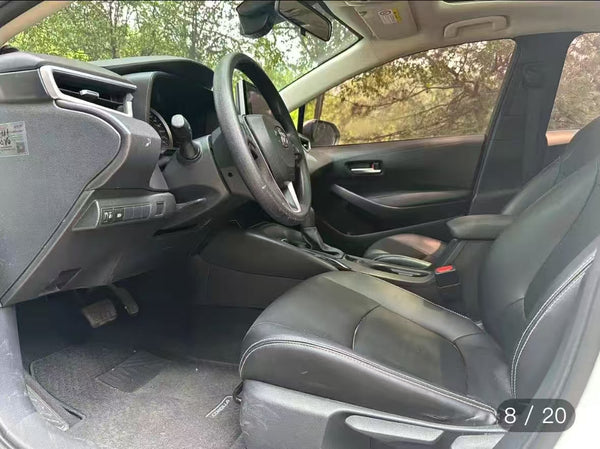 The used Toyota Corolla Hybrid was produced in China in 2021 and has traveled 48,000 kilometers.