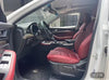 Used Chery JETOUR X70 produced in December 2024, with a white exterior red interior. 